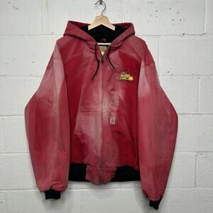 Vintage Carhartt Thermal-Lined Active Jacket “Red” J131 RED